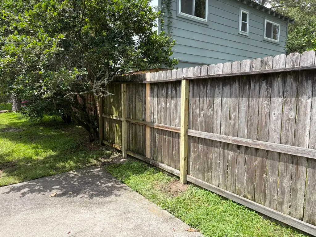 Fence Post Replacement in Kingwood — fence post installation